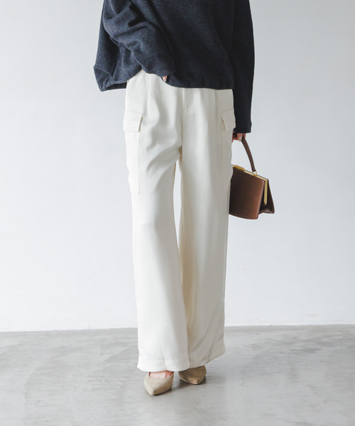 NOBLE（ノーブル） ワイドパンツ カーゴパンツ 「・セットアップ対応