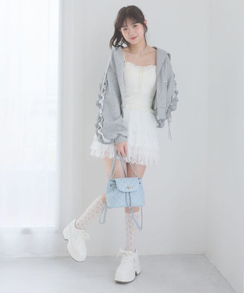 MAJESTIC LEGON（マジェスティックレゴン） スニーカー ロゴビジュー