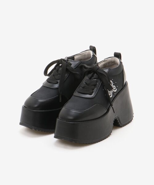 MAJESTIC LEGON（マジェスティックレゴン） スニーカー ロゴビジュー
