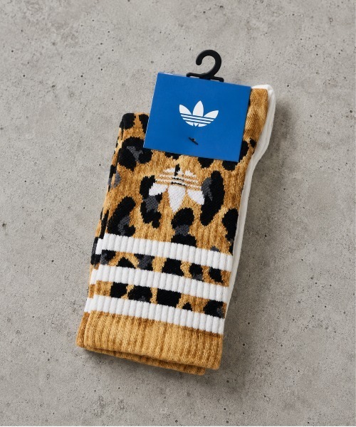 adidas（アディダス） 靴下 「adidas/アディダス」レオパードクルー