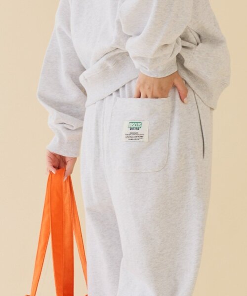 「DISCUS」 スウェットパンツ MEDIUM グレー レディース_画像2