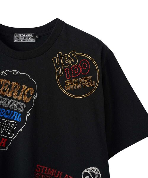 HYSTERIC GLAMOUR（ヒステリックグラマー） tシャツ HYSTERIC SCRATCH