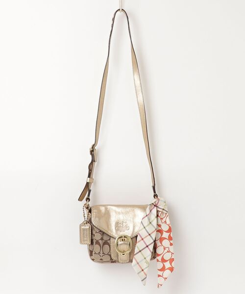 COACH（コーチ） ショルダーバッグ - ゴールド レディース : ZOZOTOWN