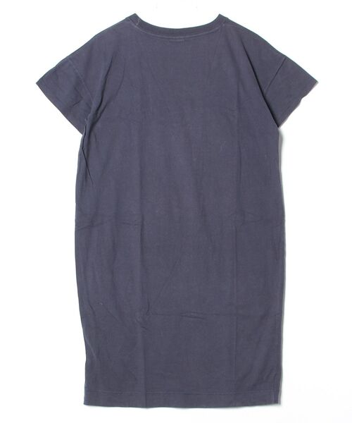 「Champion」 Tシャツワンピース M ネイビー レディース_画像2