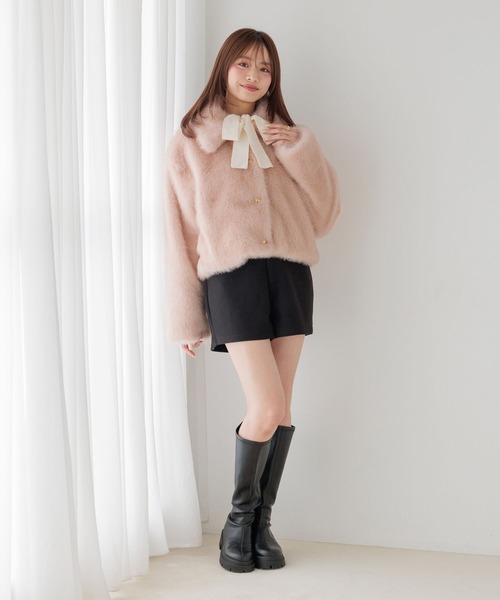 ニット セーター リボンピタニット　1075101 レディース | Heather | 08