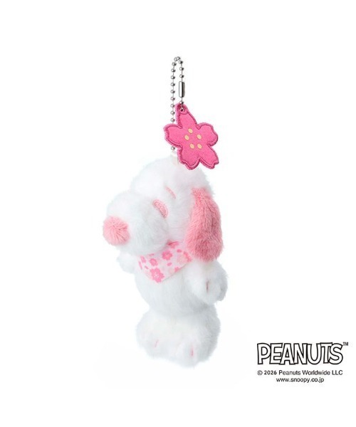 SNOOPY（スヌーピー） キーホルダー キーチェーンマスコット さくら