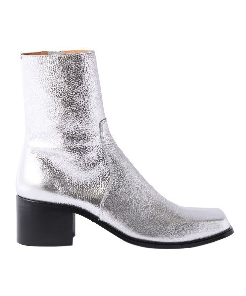 JOHN LAWRENCE SULLIVAN ブーツ LEATHER SQUARE TOE BOOTS