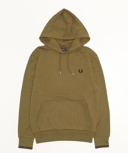 フレッドペリー パーカー Sサイズ ベージュ系 FRED PERRY（フレッドペリー） パーカー Tipped Hooded Sweatshirt