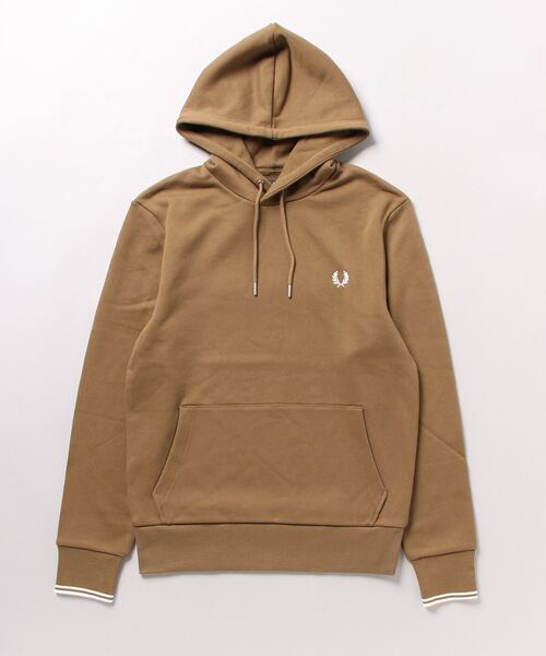 フレッドペリー パーカー Sサイズ ベージュ系 FRED PERRY（フレッドペリー） パーカー Tipped Hooded Sweatshirt