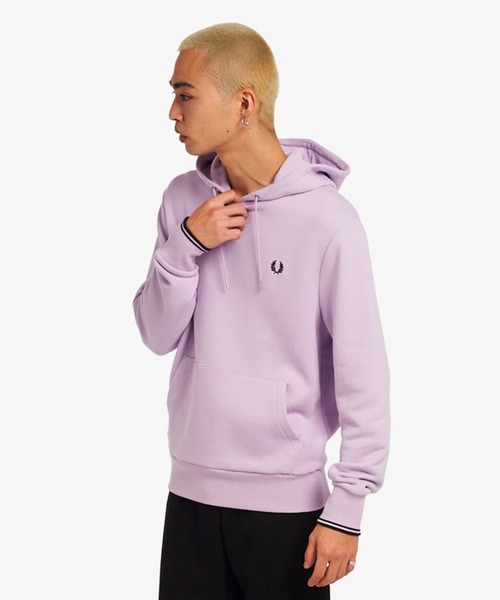 FRED PERRY（フレッドペリー） パーカー Tipped Hooded Sweatshirt