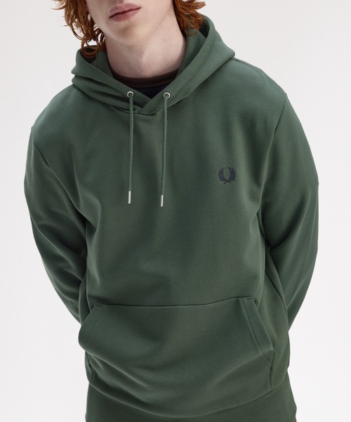 FRED PERRY（フレッドペリー） パーカー Tipped Hooded Sweatshirt