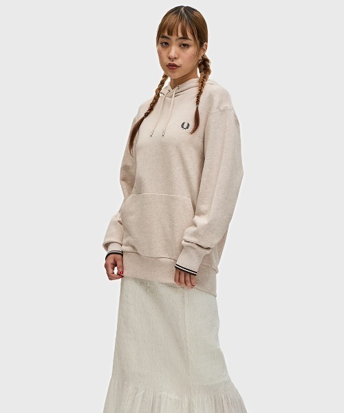 FRED PERRY パーカー Tipped Hooded Sweatshirt／フレッドペリー