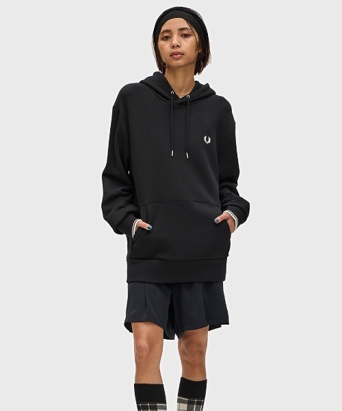 パーカー Tipped Hooded Sweatshirt／フレッドペリーパーカー レディース メンズ FRED PERRY パーカー Tipped Hooded Sweatshirt／フレッドペリー