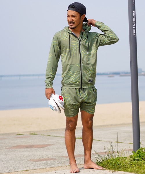adamsJUGGLER（アダムスジャグラー） パーカー リーフラッシュガード