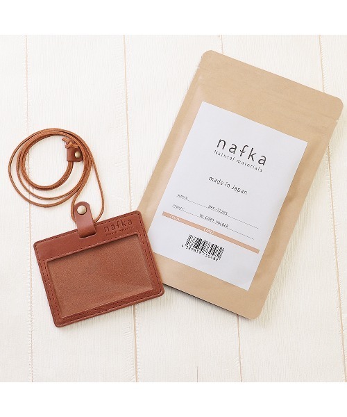 nafka（ナフカ） パスケース モストロレザーIDカードケース/パスケース