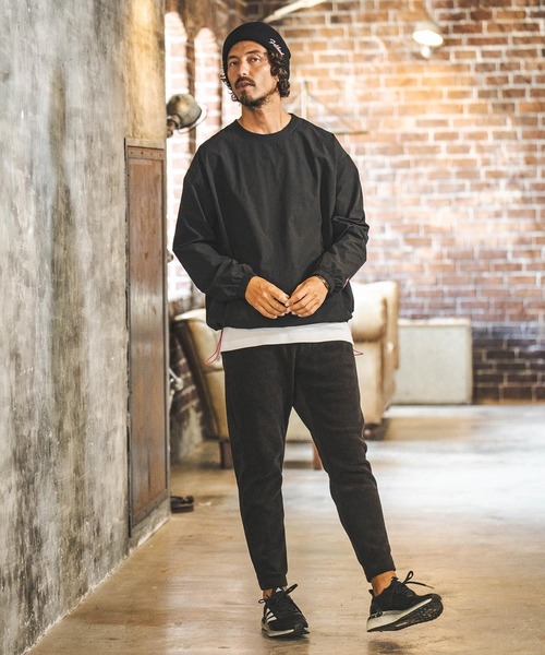 felkod tシャツ mlt4440- Smooth Stretch Nylon Pullover