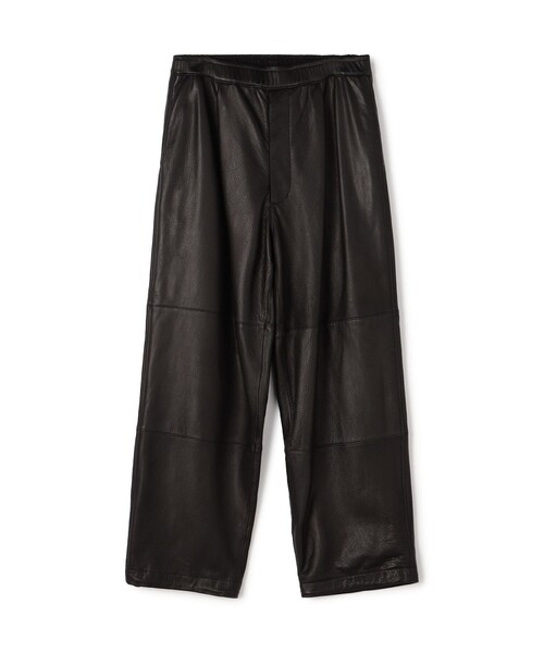 GALERIE VIE（ギャルリー ヴィー） パンツ ゴートレザー ストレート