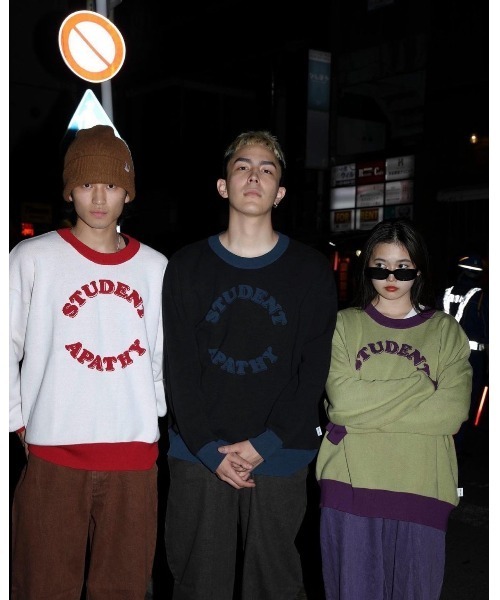student apathy ニットセーター student apathy By color knit – YZ