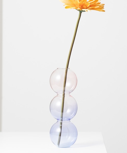 ガラス　花瓶　花器　フラワーベース　一輪挿し　置物 楽天市場】ガラスフラワーベース Karen A // 花瓶 フラワー