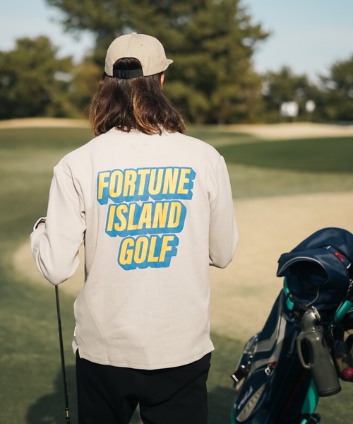 Fortune Island GOLF tシャツ 「Fortune Island Golf」Impact Mock