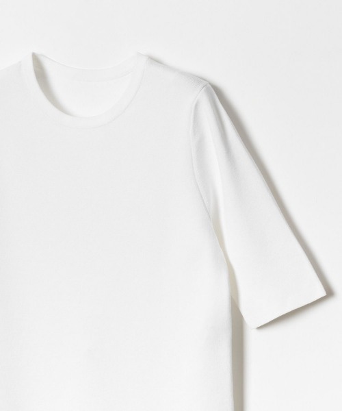 ニット セーター 「LOULOU WILLOUGHBY」ソウバリクルー5分袖プルオーバー レディース LOULOU WILLOUGHBY ニット セーター 「LOULOU WILLOUGHBY