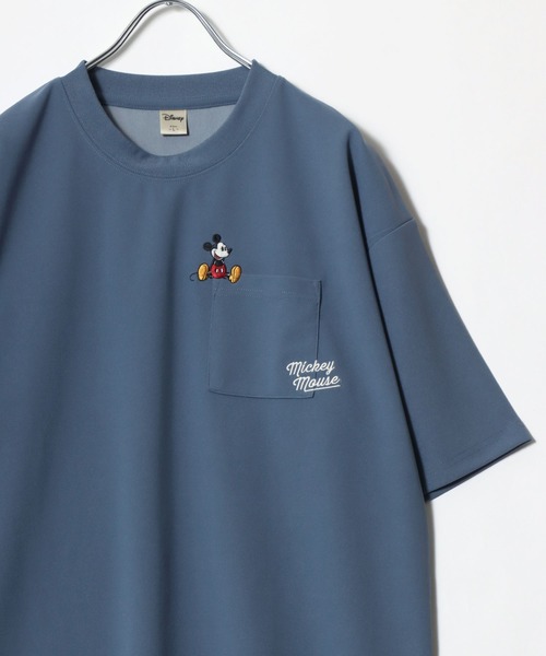 ミッキー　トップス フラッグスタッフ×ミッキー ミッキー半袖Tシャツ◇Flagstaff｜半袖