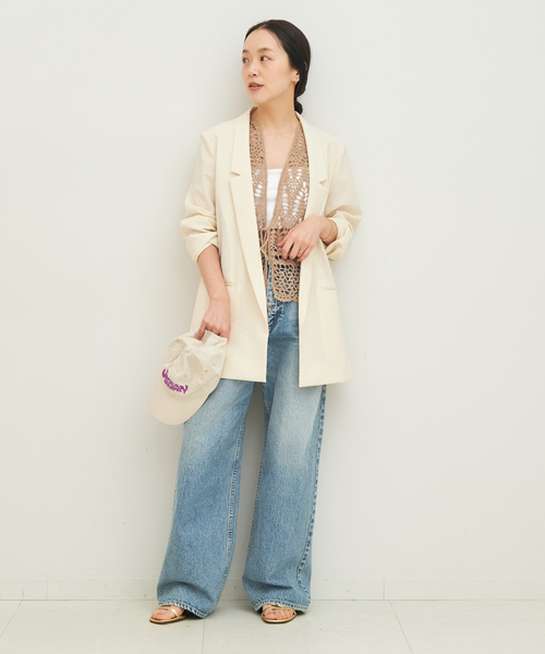 週末セール【美品】Plage クロシェ ジレ crochet gilet ベスト plage ベスト crochet gilet レディース : ZOZOTOWN Yahoo!店