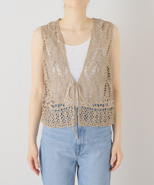 plage ベスト crochet gilet レディース : ZOZOTOWN Yahoo!店