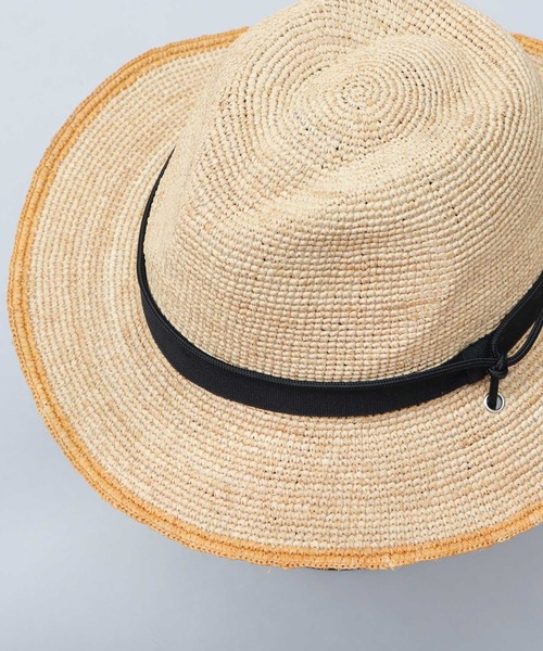 【定番】JACQUEMUS ラフィア ワイドブリムハット ReqHatter 帽子 ハット ラフィア 細編み ワイドブリム ブレード