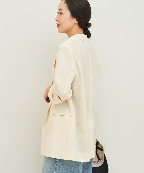 Plage nallow collar ジャケット plage アウター nallow collar ジャケット レディース