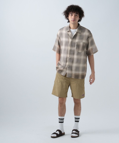BAYFLOW シャツ カリフォルニアメッシュシャツ メンズ : ZOZOTOWN 