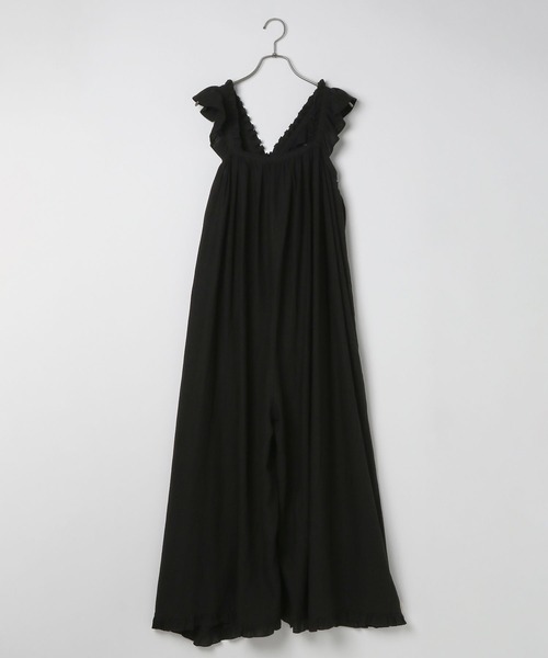 ■近年24SSChaos【定価38500】ミラオールインワン　サロペットネイビー m25844843803_1.jpg?1745494307