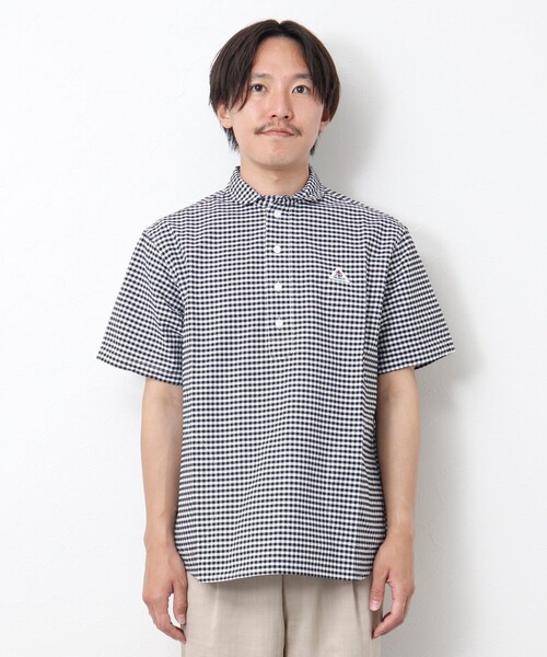 新品【GEVACO／ゲバコ】プルオーバー半袖シャツ GEVACO シャツ 「GEVACO/ゲバコ」オックスプルオーバー半袖