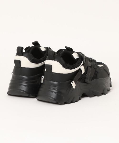 ALL BLACK（オールブラック） スニーカー 「軽量/260g/厚底/5cm/カップ