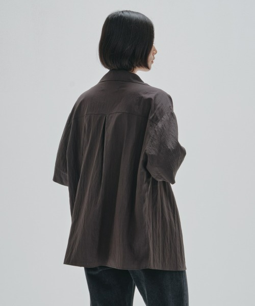 TODAYFUL ブラウス シャツ Halfsleeve Crape Shirts レディース