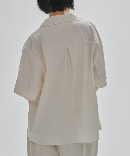 TODAYFUL ブラウス シャツ Halfsleeve Crape Shirts レディース