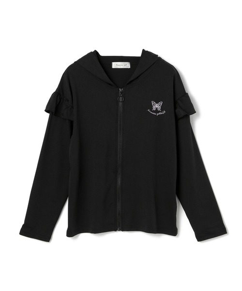 yori ダブルフリルラッシュパーカー ダブルフレアメッシュパーカー | all item| yori