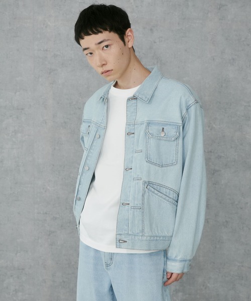 THE STANDARD デニムジャケット gジャン WEGO/デニムトラッカー