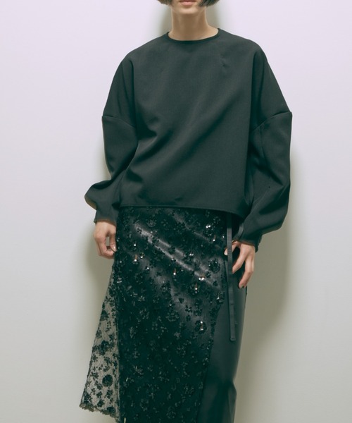 スカート EN NEUME Sequin Layered Skirt EN NEUME スカート Sequin Layered Skirt : ZOZOTOWN Yahoo!店