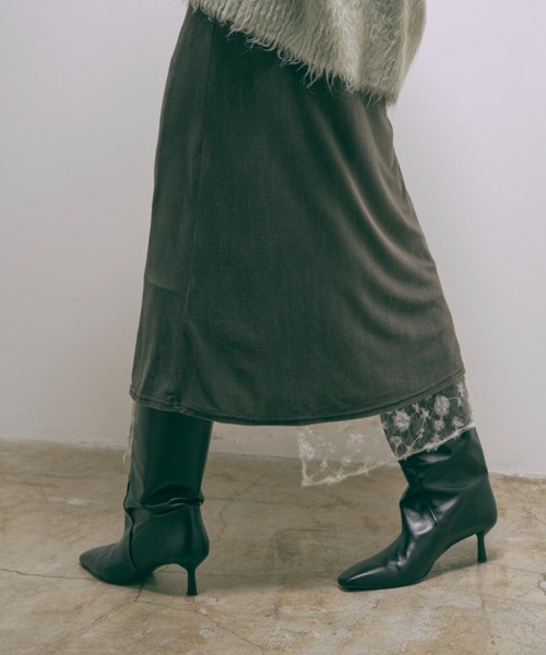 EN NEUME スカート Sequin Layered Skirt : ZOZOTOWN Yahoo!店