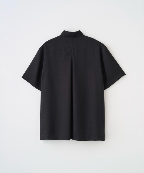 Juha（ユハ） シャツ 半袖 SHEER SHARKSKIN SS SHIRT メンズ