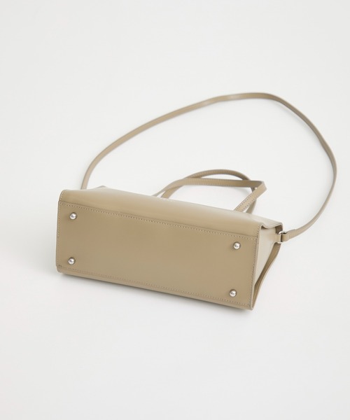 【美品】YAHKI　ヤーキYH-655　ショルダーバッグミニバッグマチ付き YAHKI/ヤーキ】YH-655/ショルダーバッグ/ミニバッグ/マチ付き