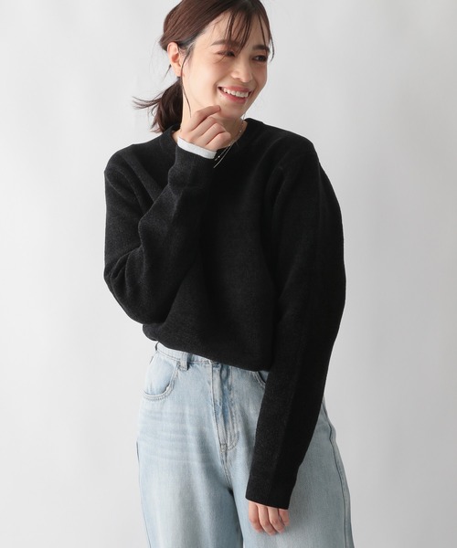 GLOBAL WORK（グローバルワーク） セーター ニット モールニットクルー
