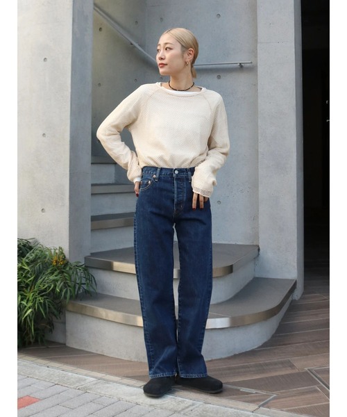 Ungrid（アングリッド） tシャツ メッシュロングスリーブTee
