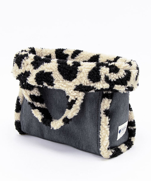 LeSportsac トートバッグ SMALL TWO WAY DENIM TOTE ブラック