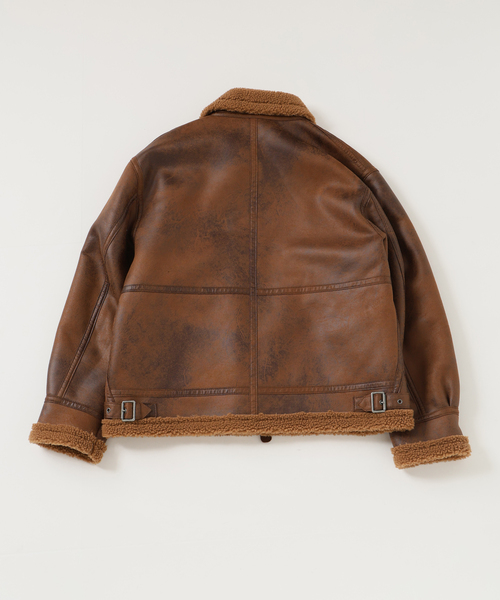 JOURNAL STANDARD ムートンレザージャケット ジャーナルスタンダード JOURNAL STANDARD 【FOLL / フォル