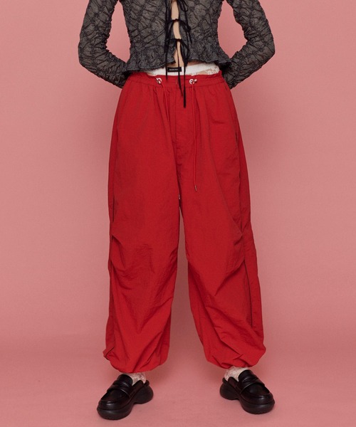 メゾンスペシャル カラーパラシュートパンツ nylon pants ナイロン MAISON SPECIAL（メゾンスペシャル）の「Color Parachute Pants