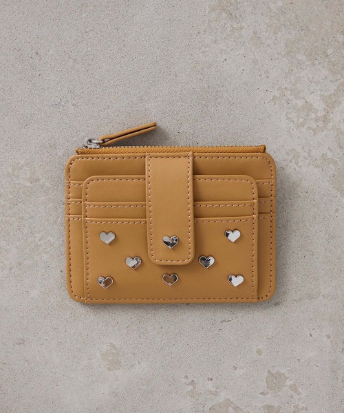 EFOLE 財布 Heart stauds fragment case / ハートスタッズ