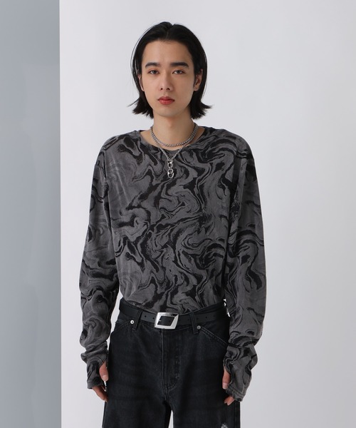 HARE tシャツ アソートシアーガラカット(HARE) メンズ