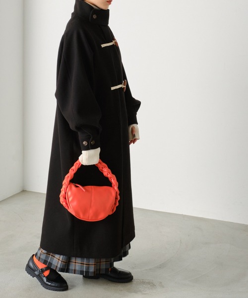 「forksy.」 ダッフルコート FREE ネイビー レディース_画像5